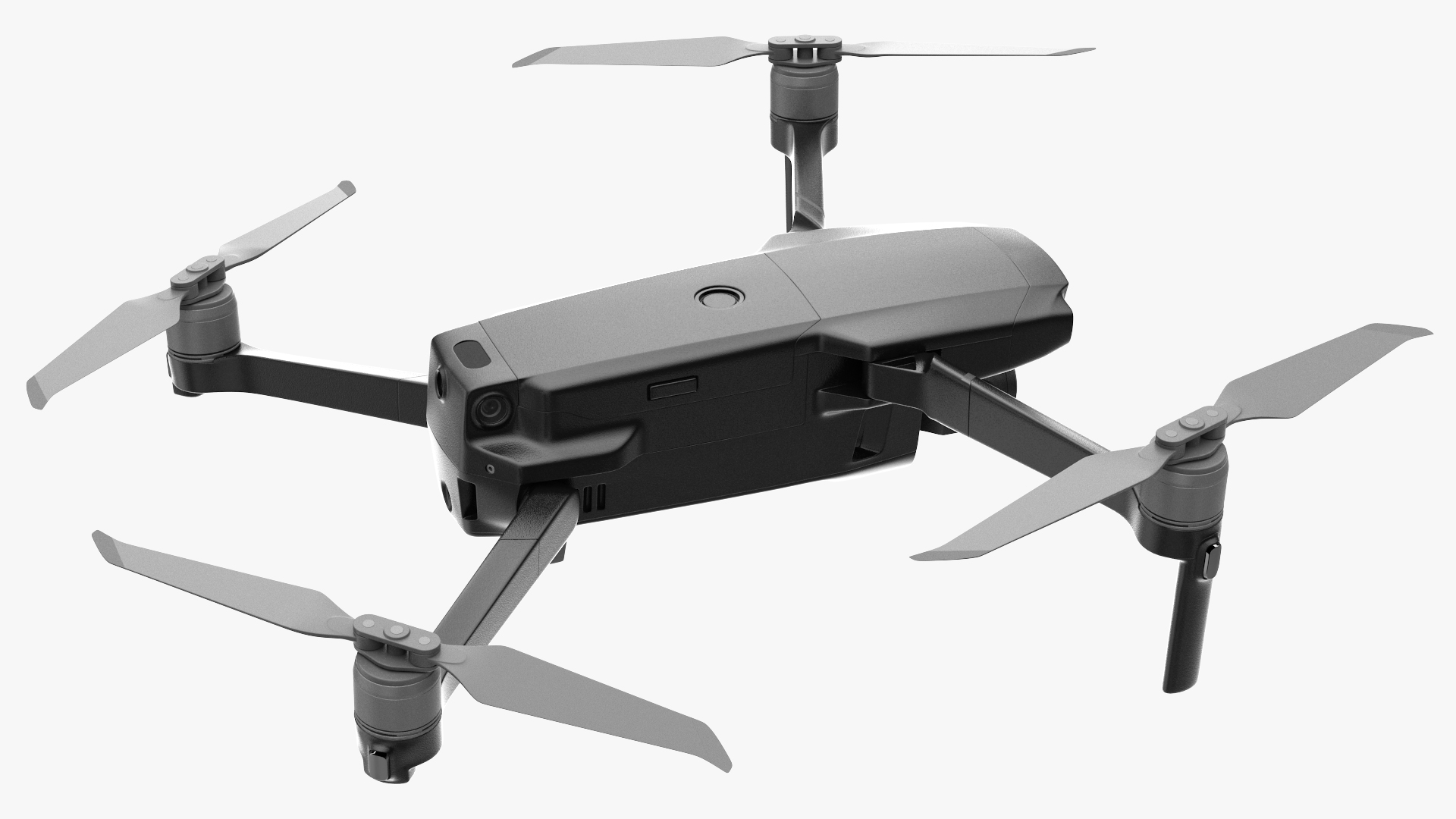 Aerial Drone Rigged 3D model