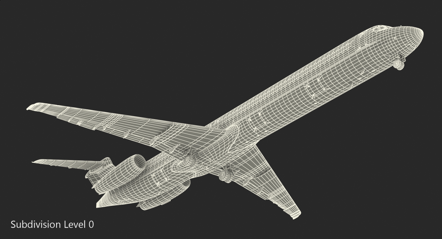 3D McDonnell Douglas 88 Generic model