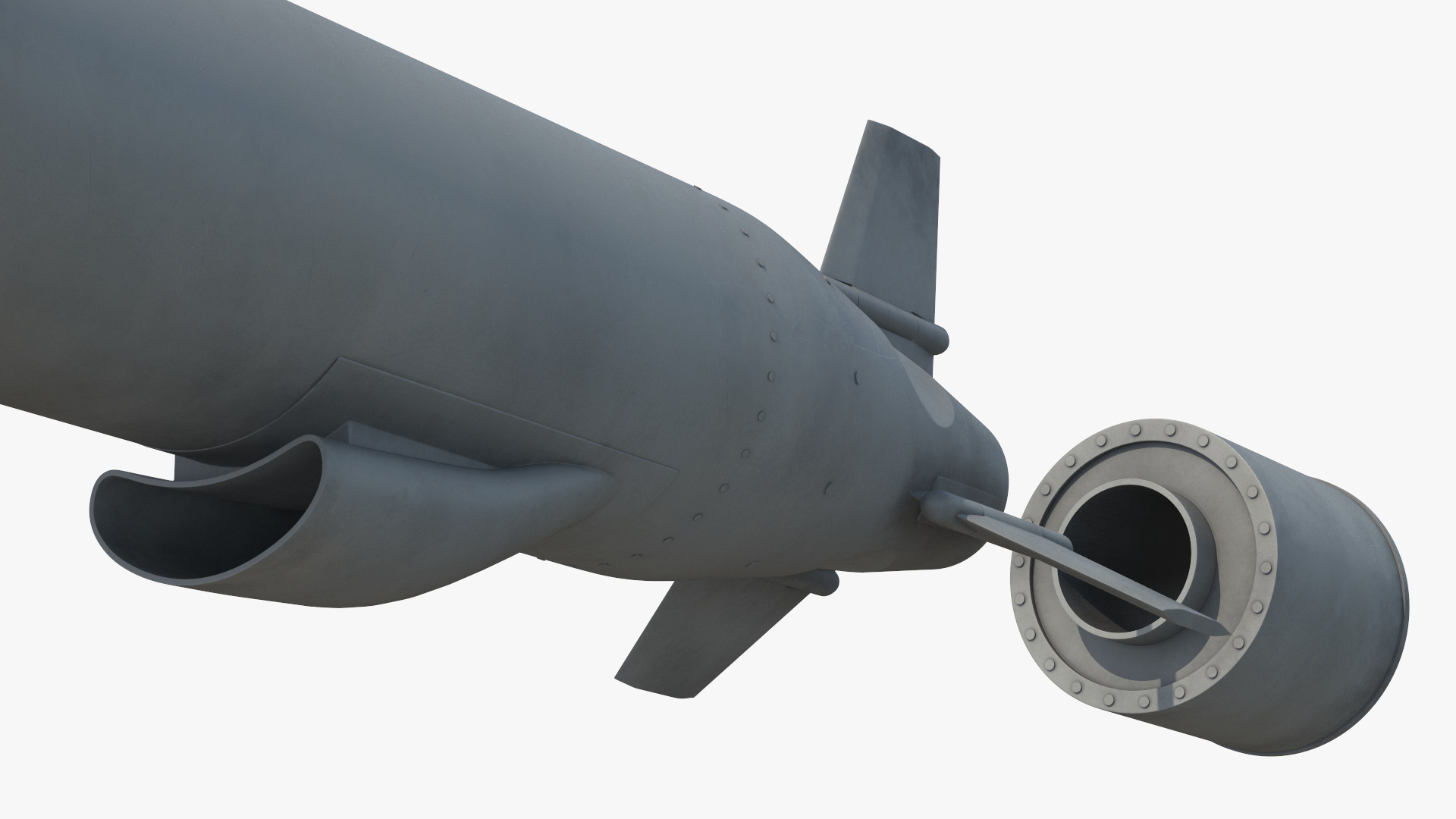 3D Military Cruise Missile model