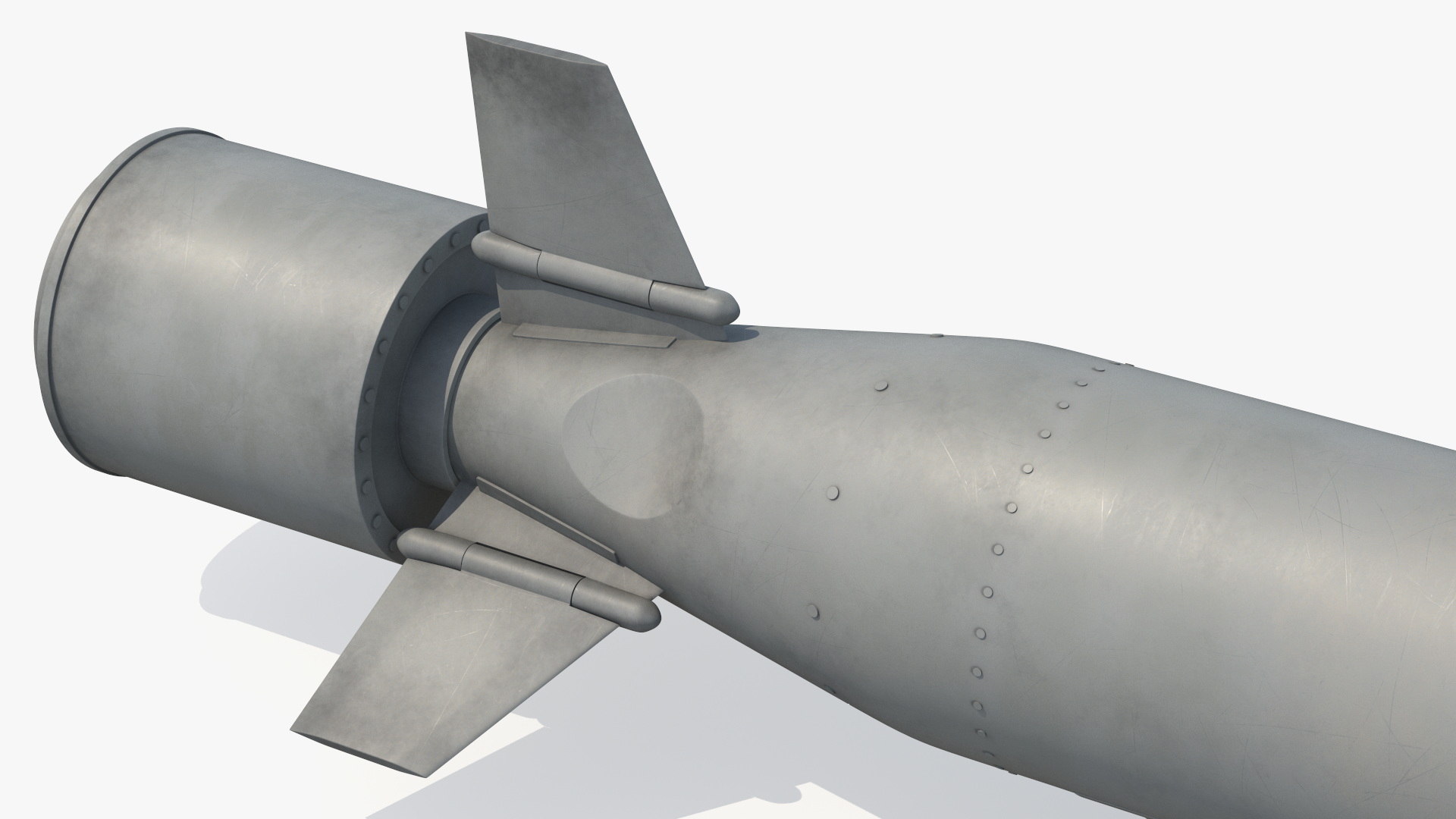 3D Military Cruise Missile model