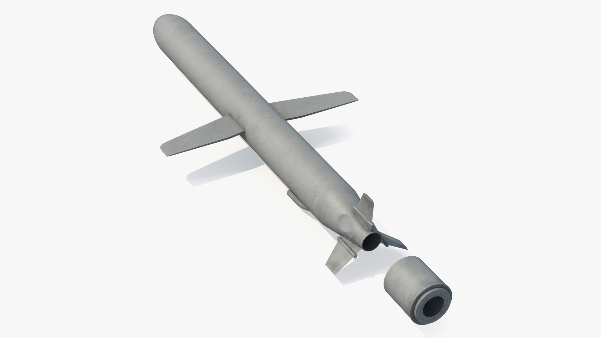 3D Military Cruise Missile model