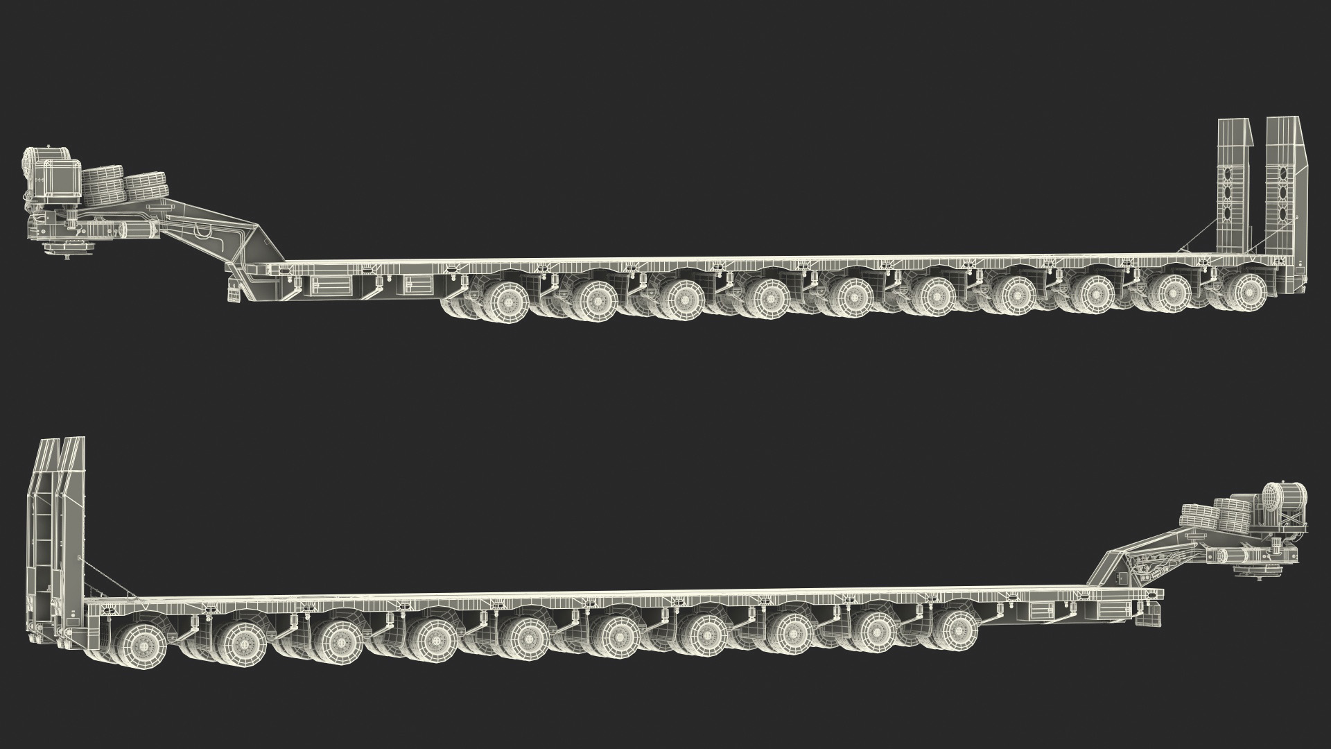 3D Drake Steerable Low Loader