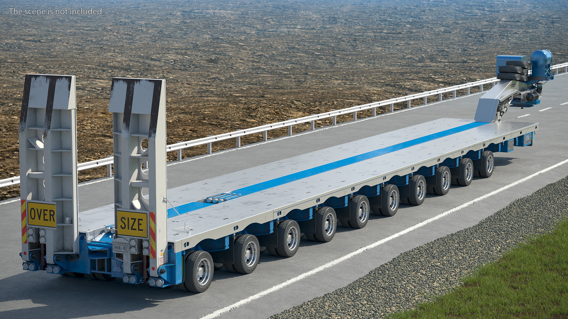 3D Drake Steerable Low Loader