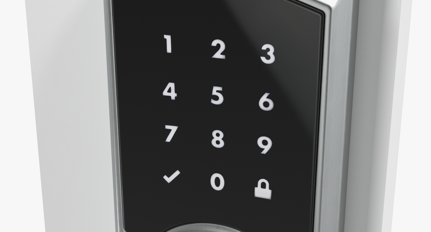 3D Touchscreen Smart Wireless Lock