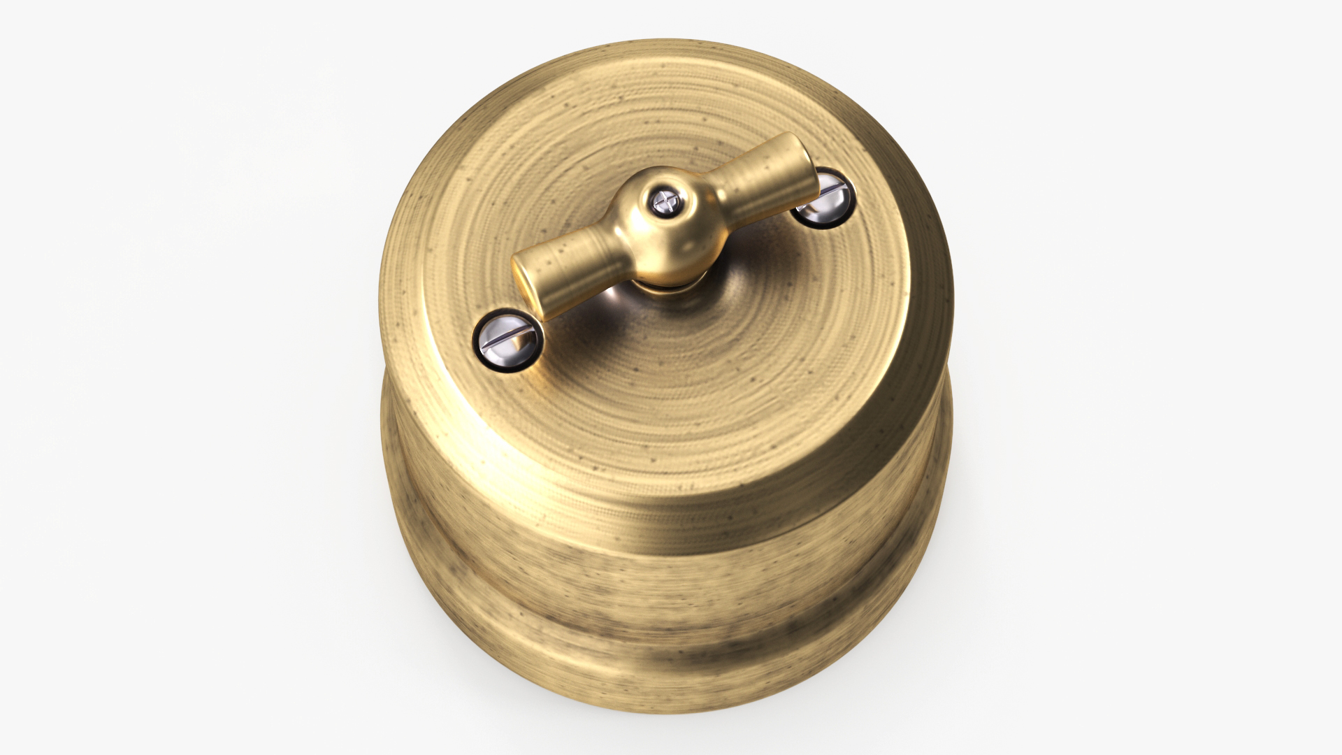 3D model Retro Brass Switches