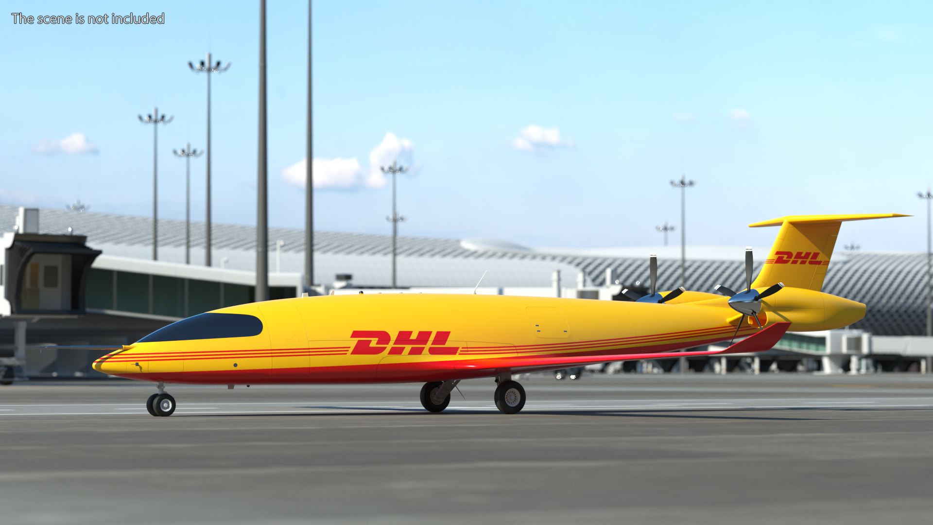 3D Eviation Alice Electric Aircraft DHL