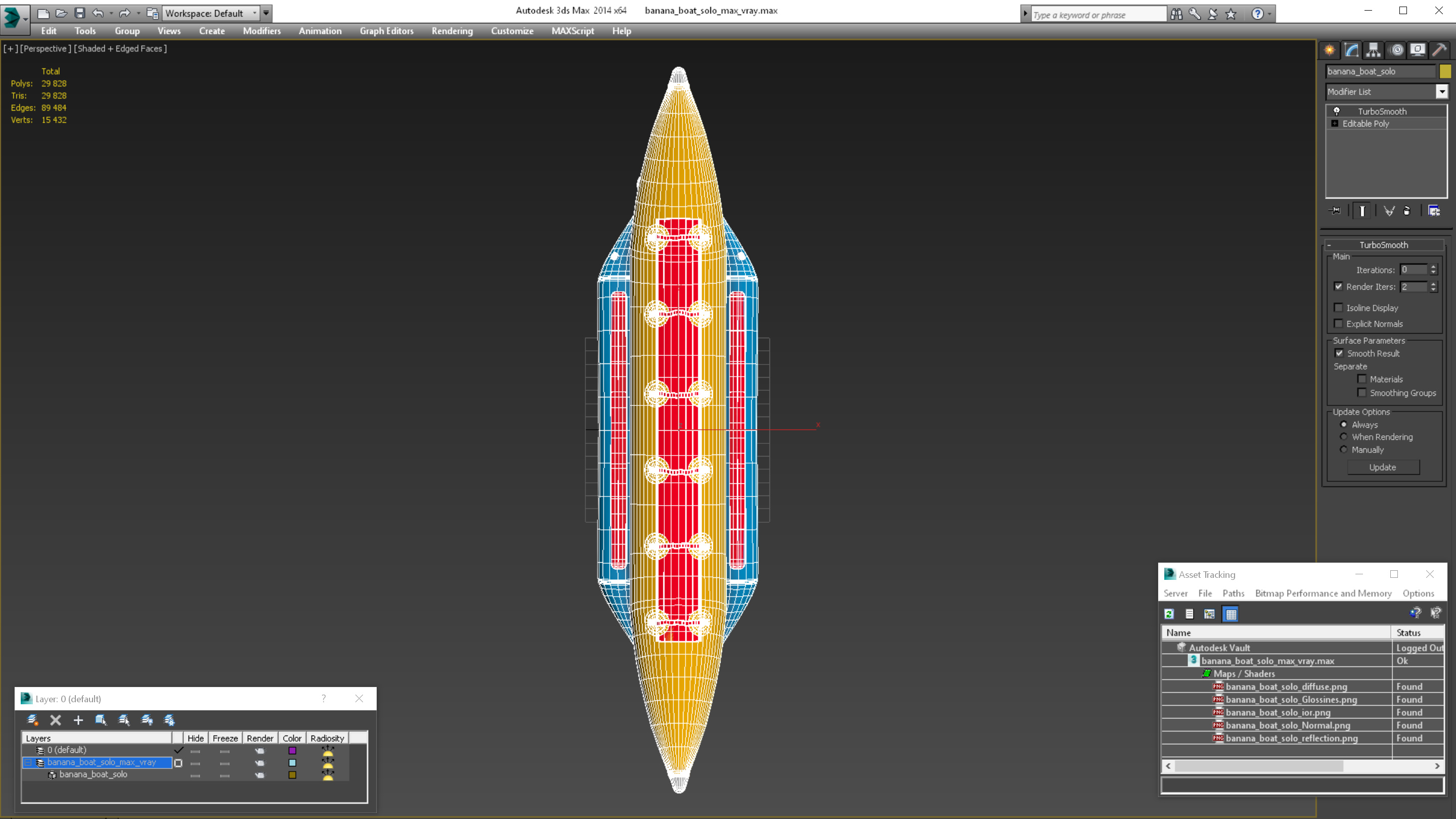 3D Banana Boat Solo