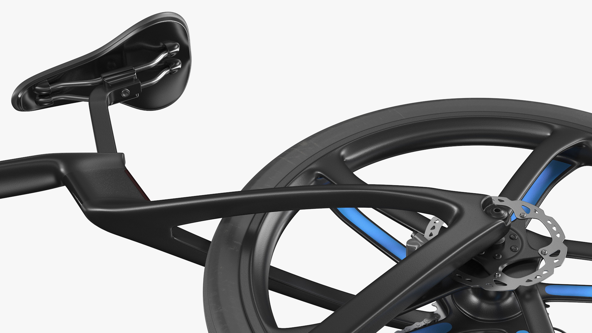 3D Carbon Electric Road Bicycle model