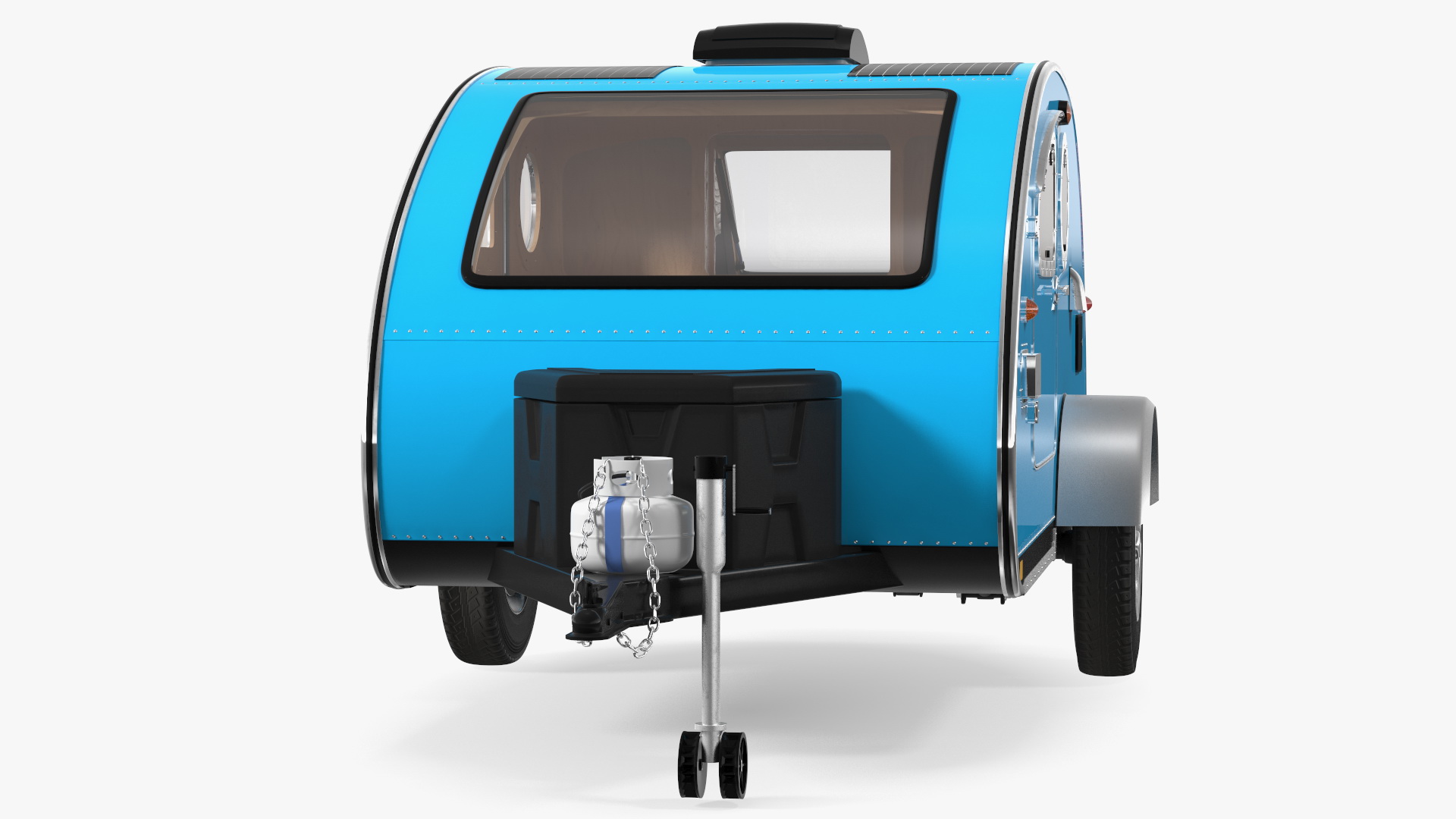 Teardrop Camping Trailer 3D model