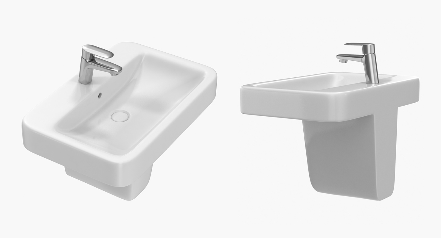 3D Bathroom Sink model