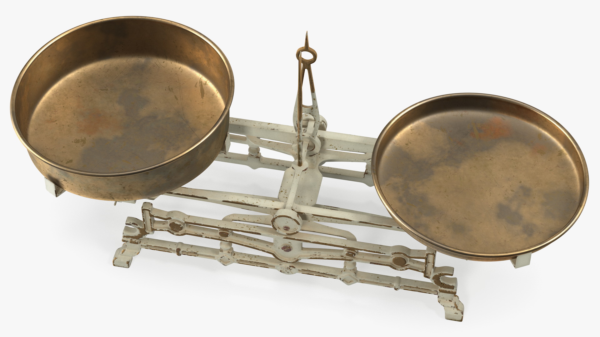 3D model Old Vintage Kitchen Scale