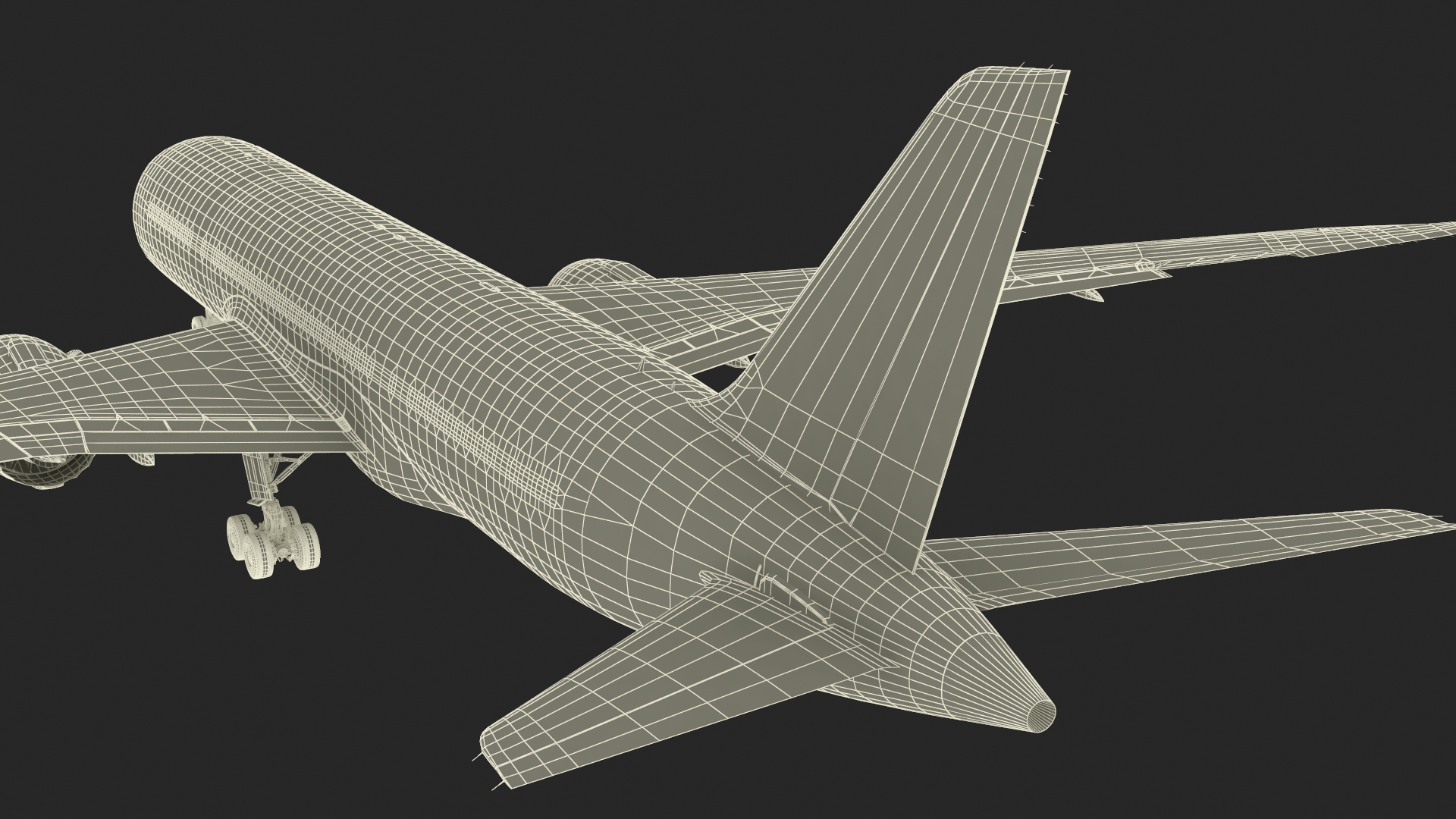 Boeing 787 Dreamliner Japan Airlines Rigged for Maya 3D