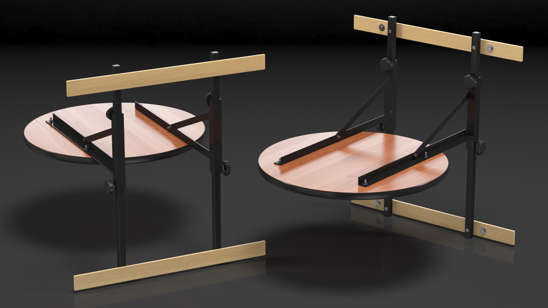 Adjustable Speed Bag Platform 3D model