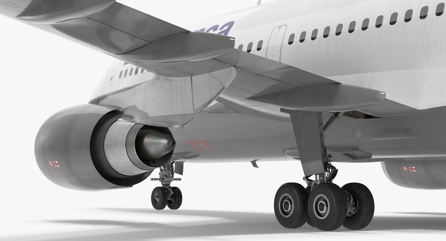 3D model Airbus A310 300 Lufthansa