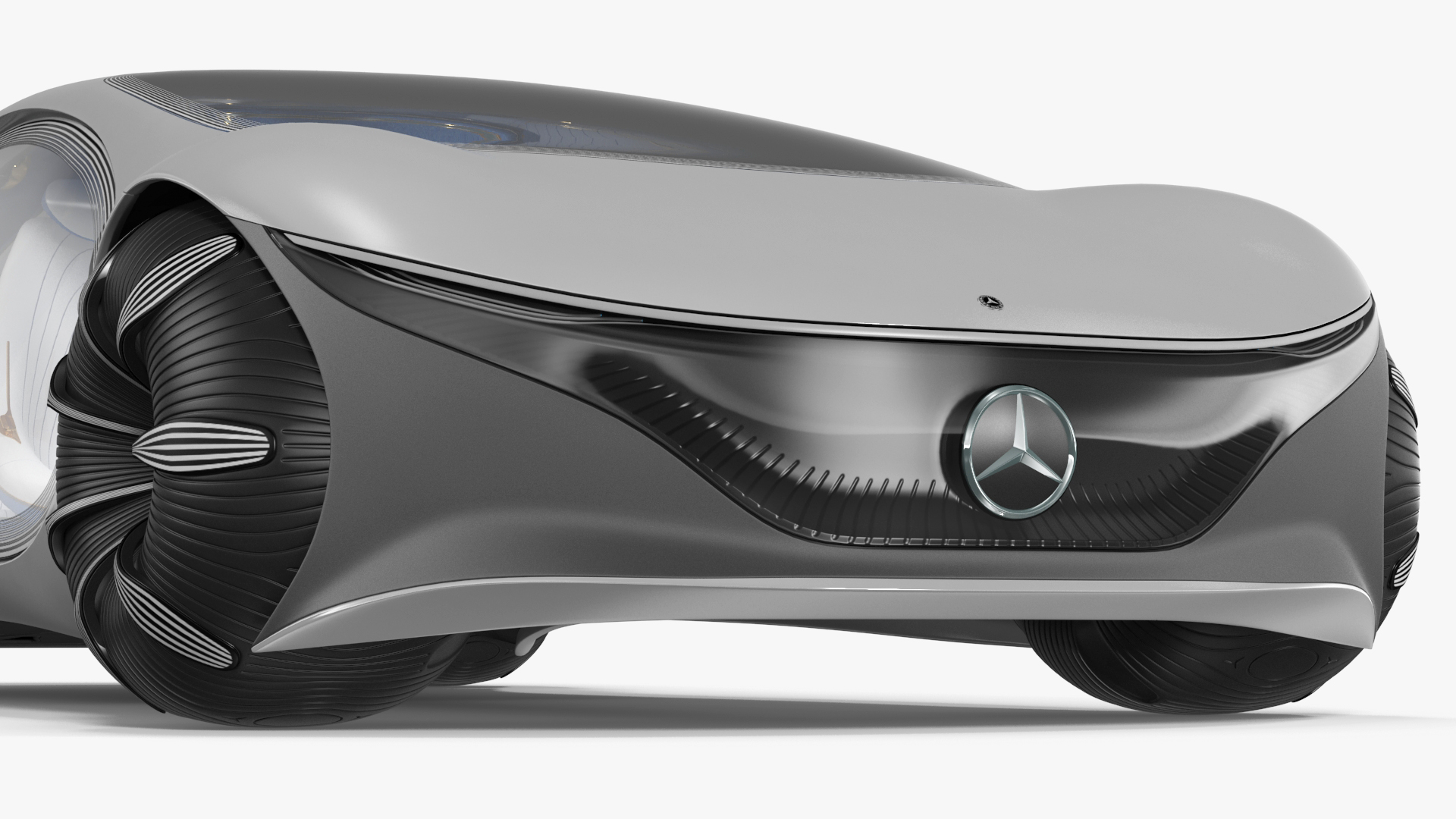 3D model AVTR Mercedes Vision Light Off