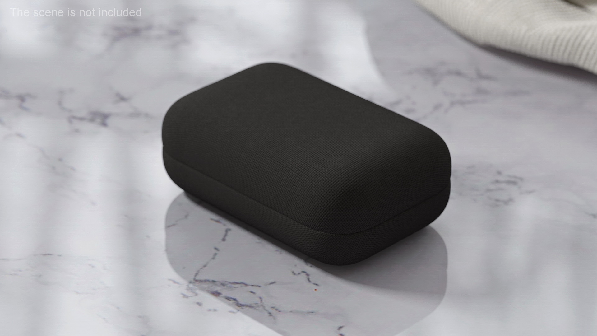 3D model Travel Contact Lens Case Black