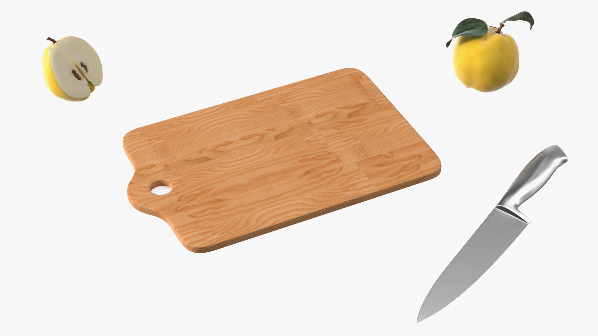 3D Chopping Board with Quince