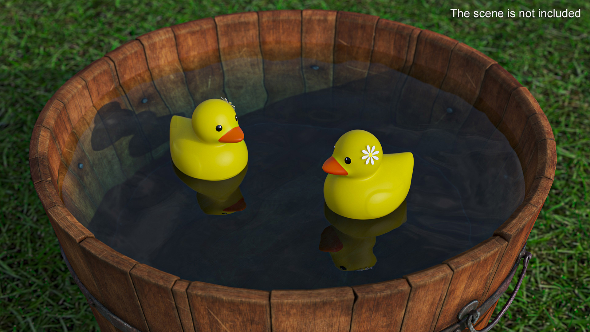 3D model Chamomile for Rubber Duck