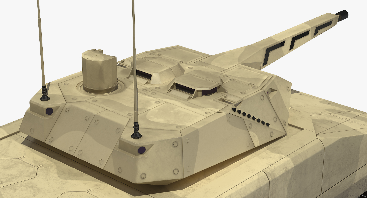 3D model IFV Lynx KF41 Desert