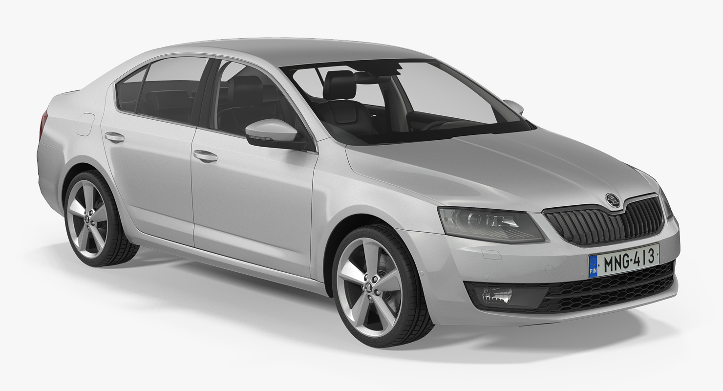 3D Skoda Octavia 2016 model