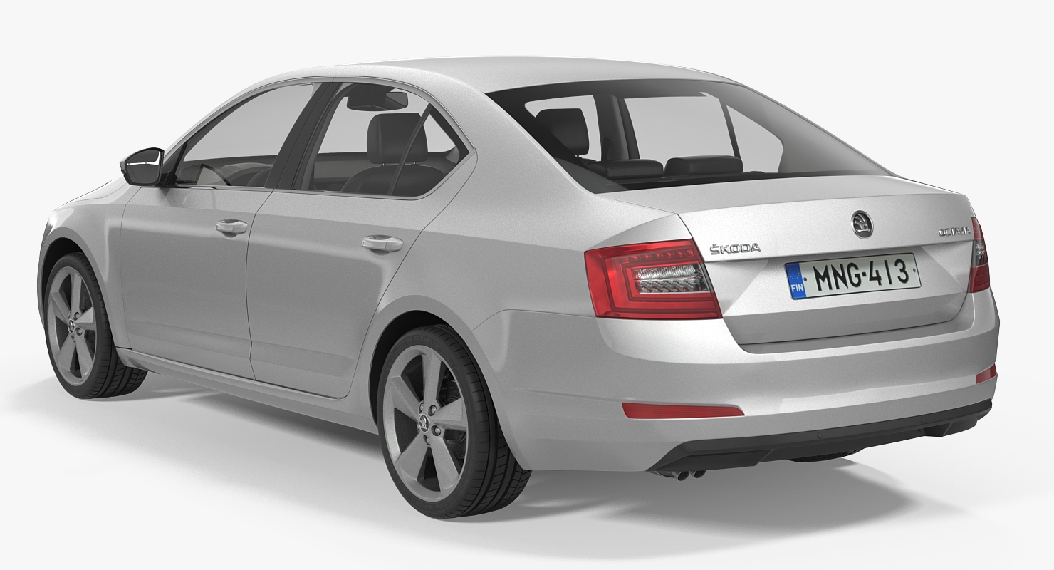 3D Skoda Octavia 2016 model