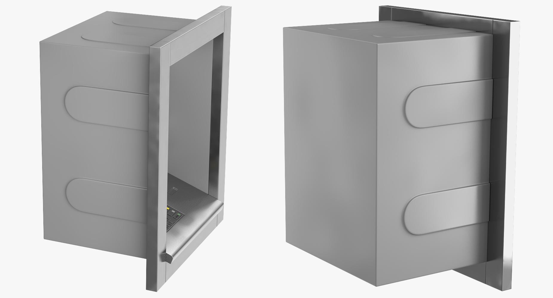 ATM Machine Wall Mounted 3D model