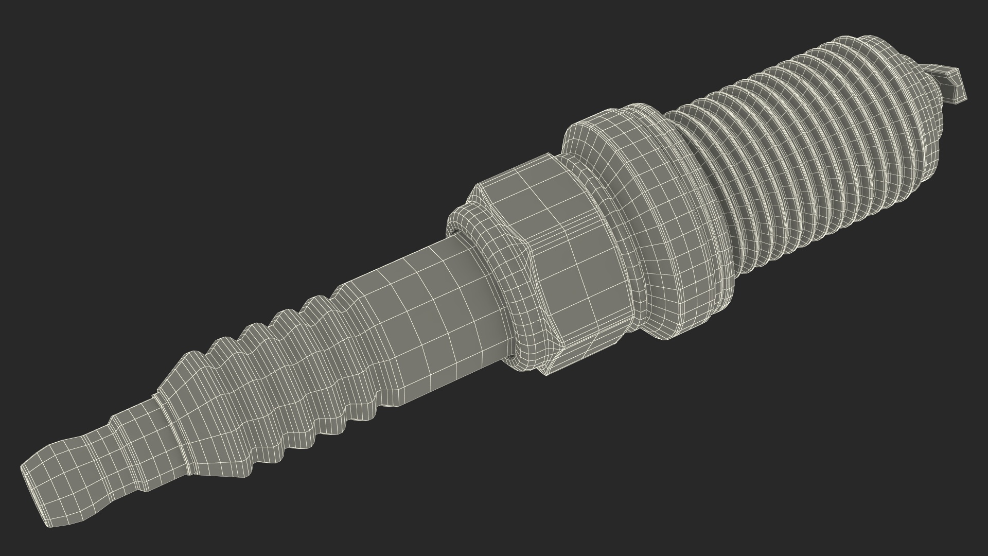 3D model Spark Plug