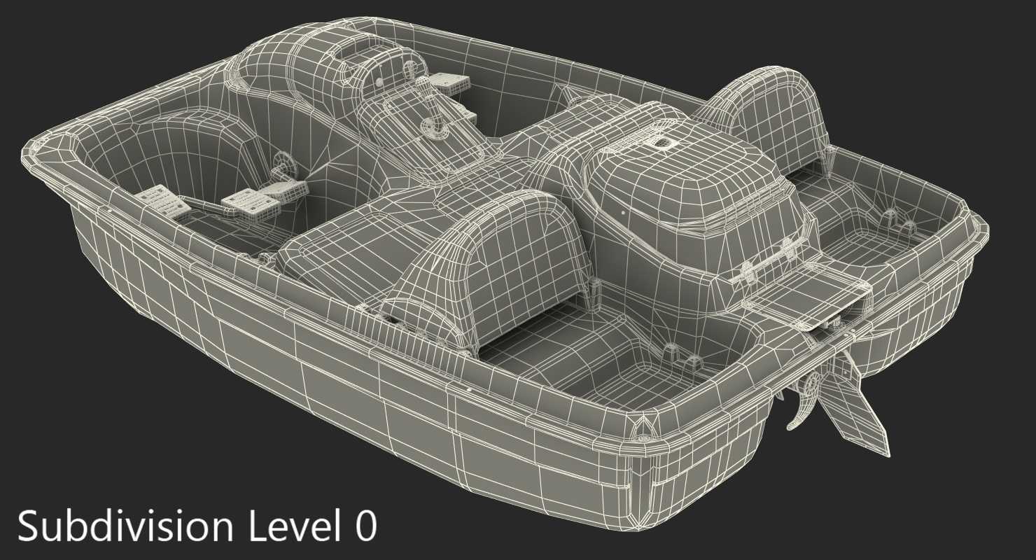 3D model Pedal Boat