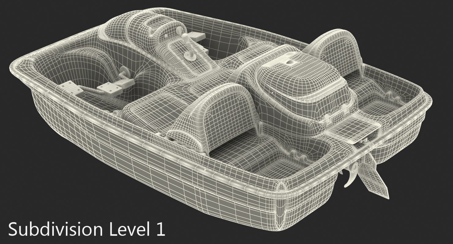 3D model Pedal Boat