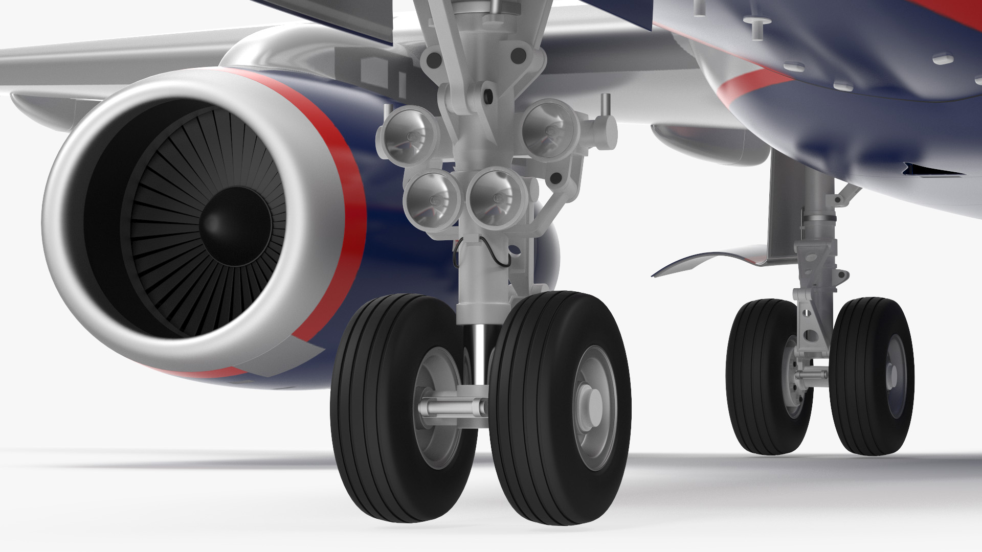 3D Sukhoi Superjet 100 95lr Aeroflot model