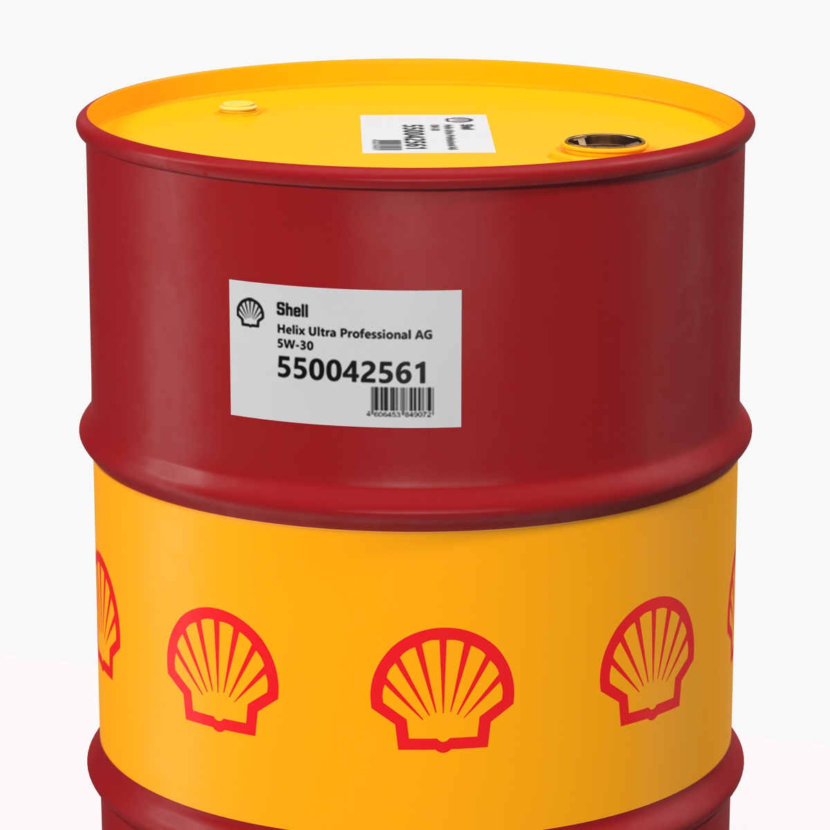 3D Oil Barrel Shell