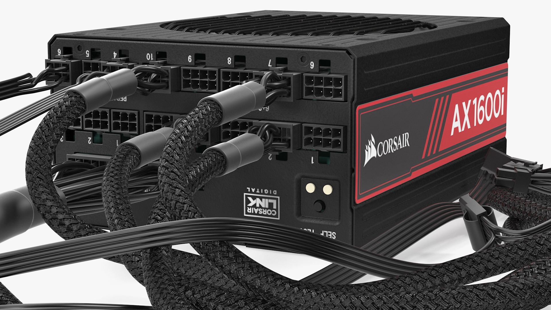 3D model CORSAIR AX1600i PC Modular PSU