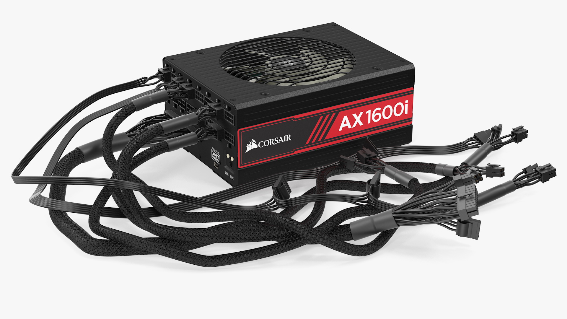 3D model CORSAIR AX1600i PC Modular PSU