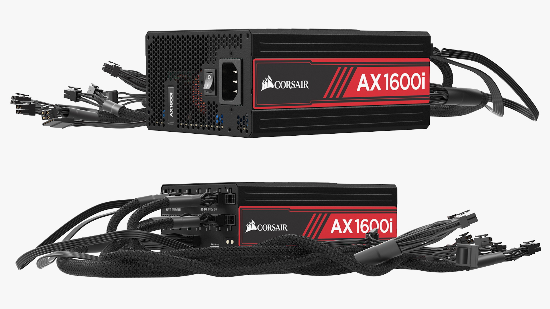 3D model CORSAIR AX1600i PC Modular PSU