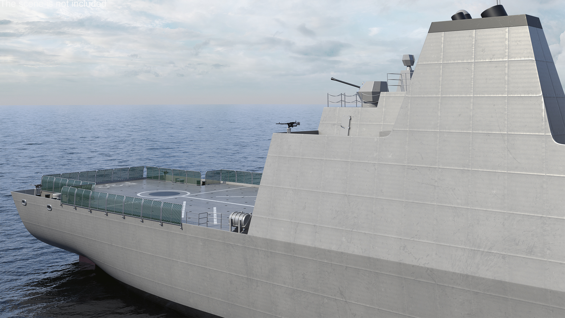 3D Indonesian Type 31 Frigate