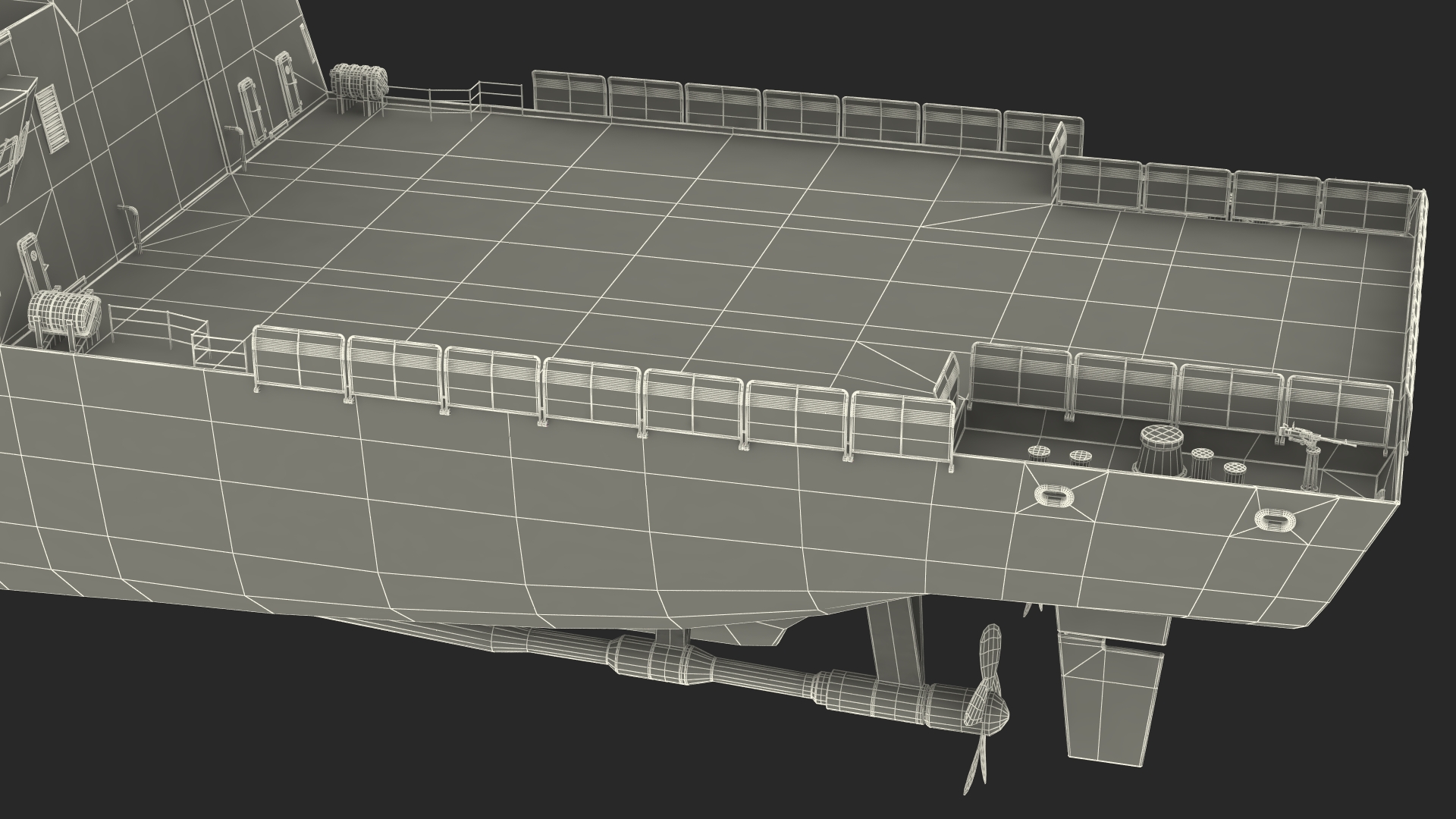 3D Indonesian Type 31 Frigate