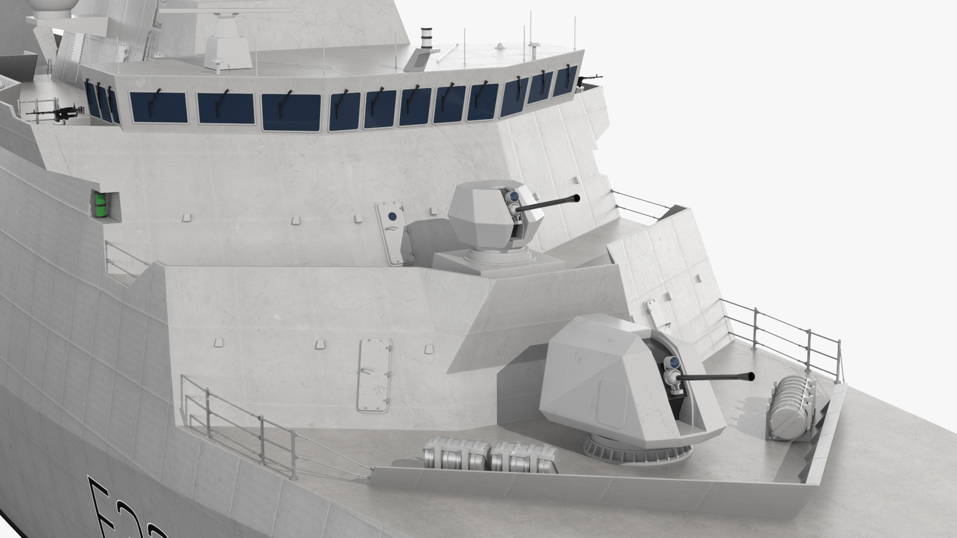 3D Indonesian Type 31 Frigate