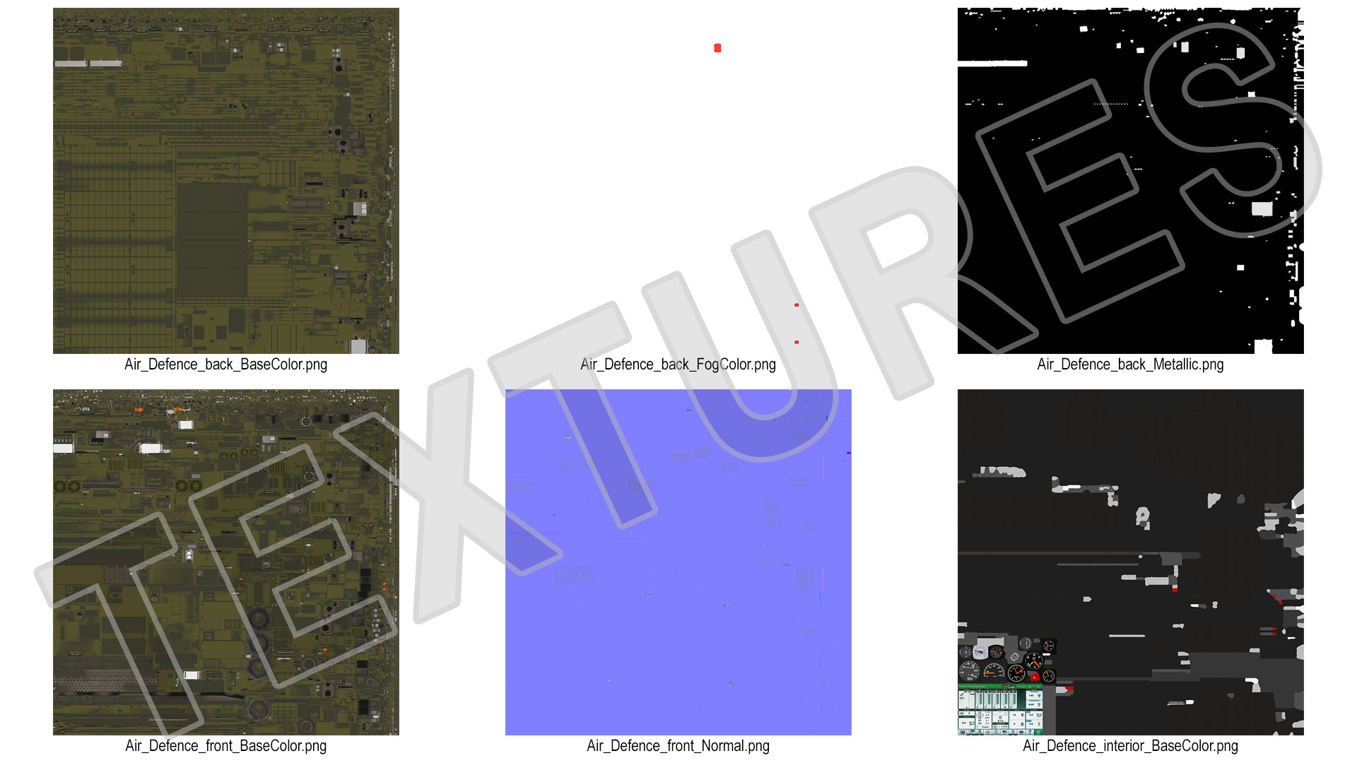 3D model Self Propelled Air Defence Launcher and Antiaircraft Missile