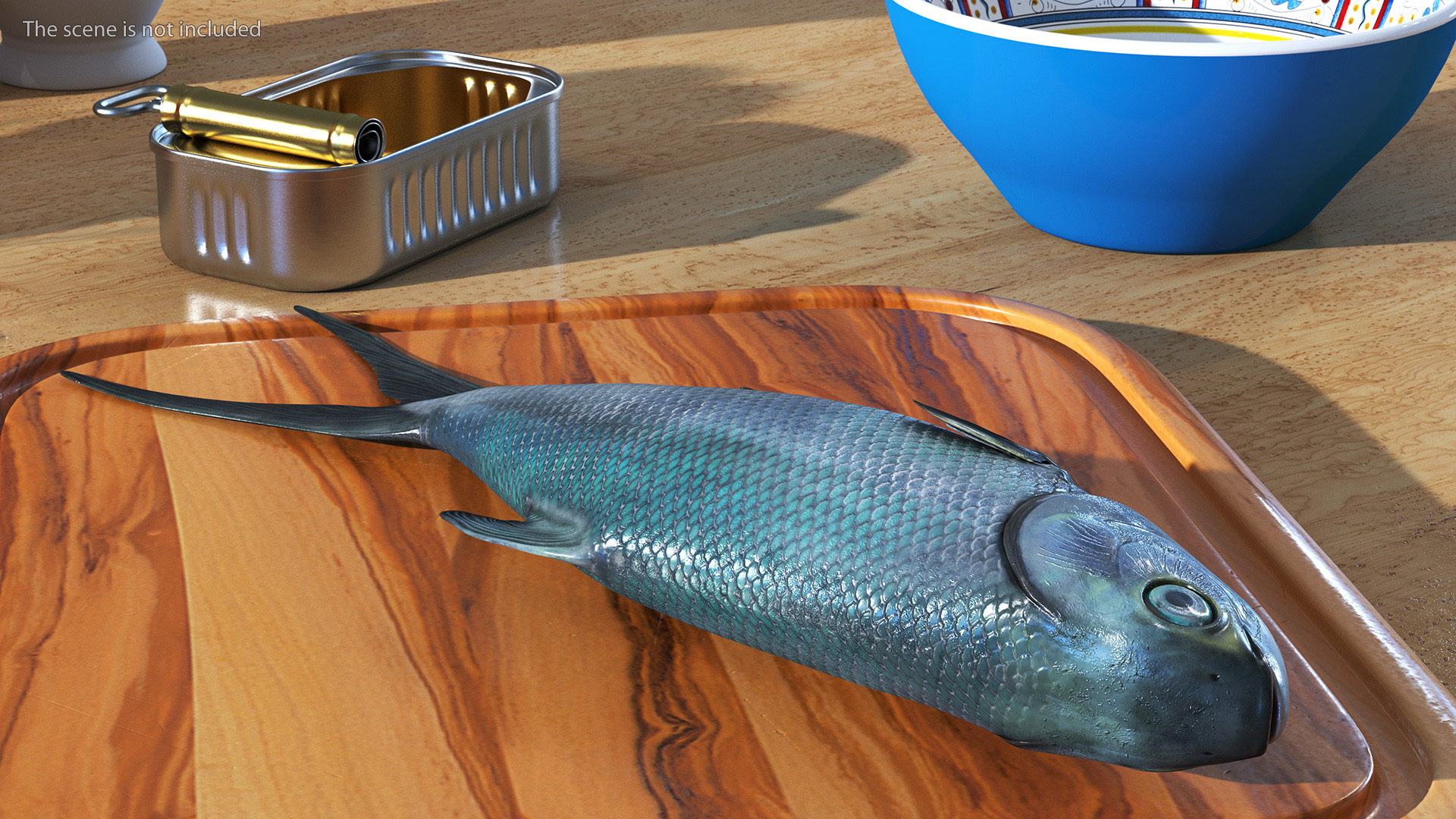 3D model Raw Bangus