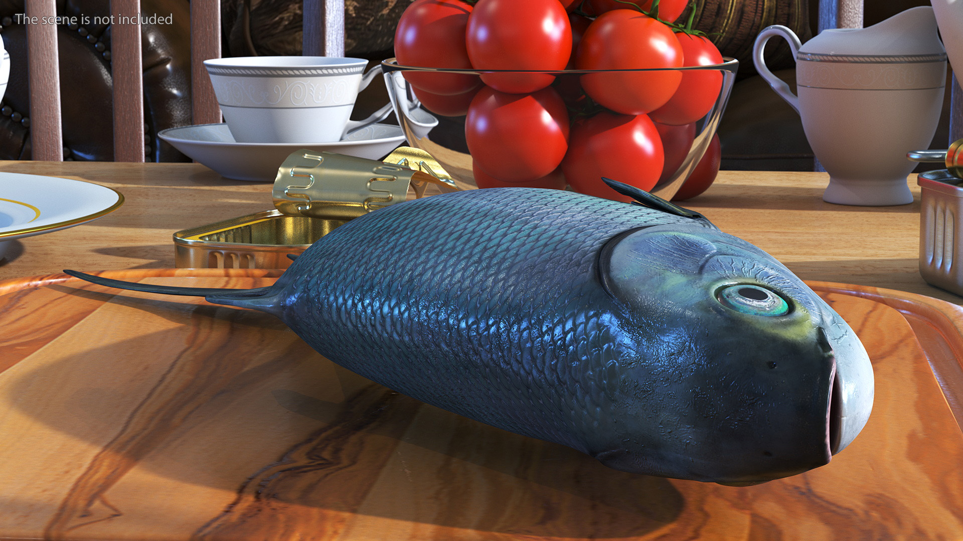 3D model Raw Bangus