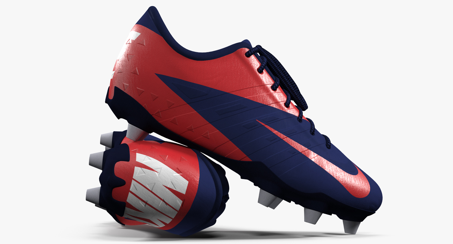 3D model American Football Player Nike Boots