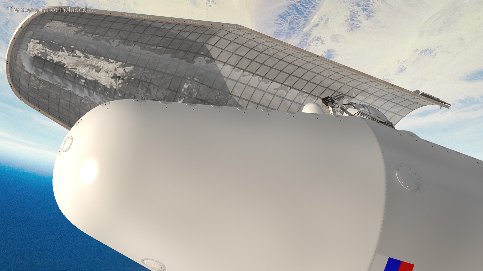 3D Upper Stage Fregat model