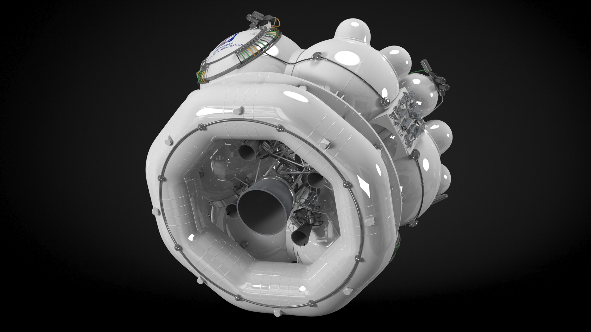 3D Upper Stage Fregat model