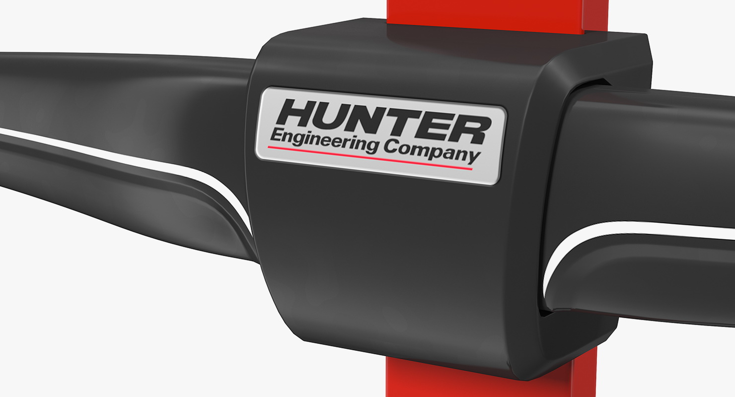 Hunter HE421 HawkEye Elite Wheel Aligner Car Equipment 3D model