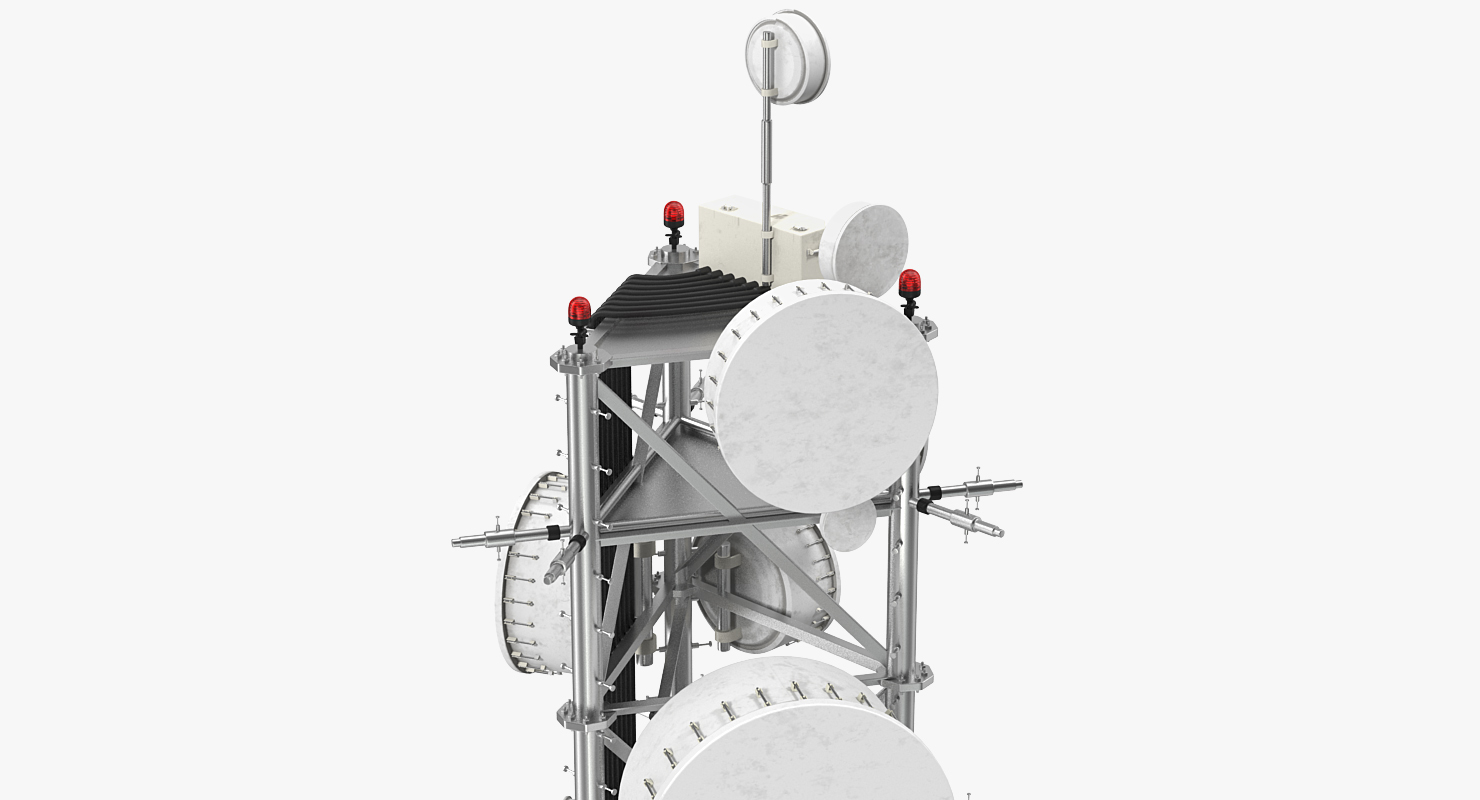 3D Cell Phone Tower 3 model