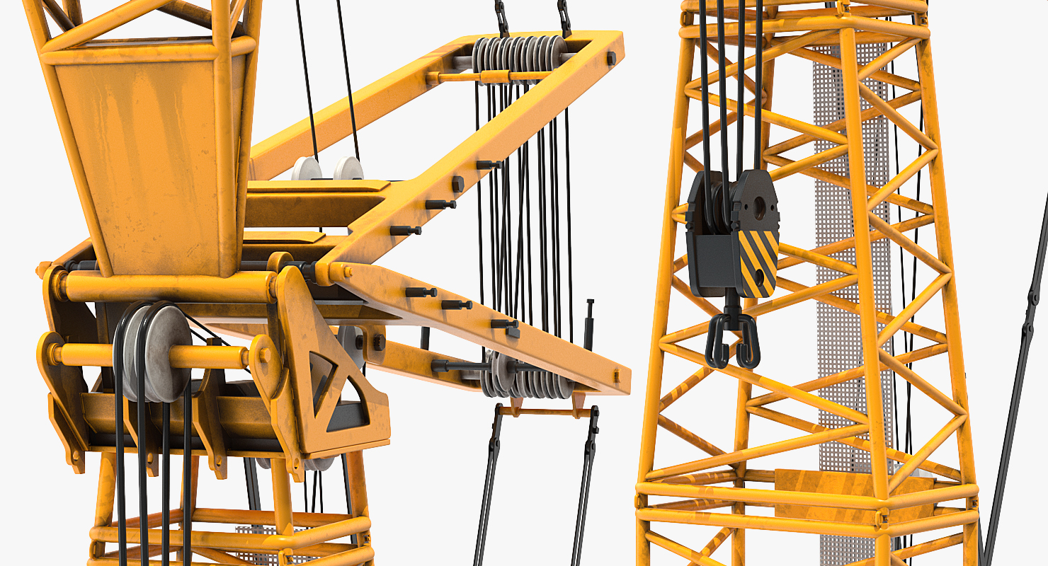 Crawler Crane Liebherr LR1250 3D model