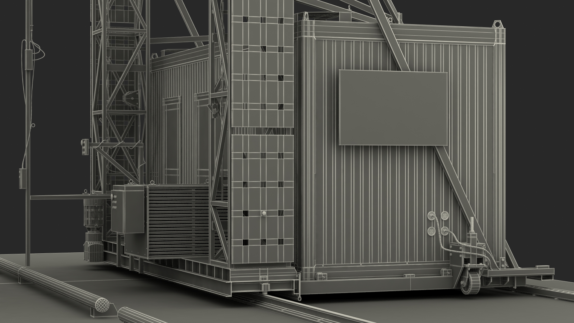 Gantry Inspection System 3D model