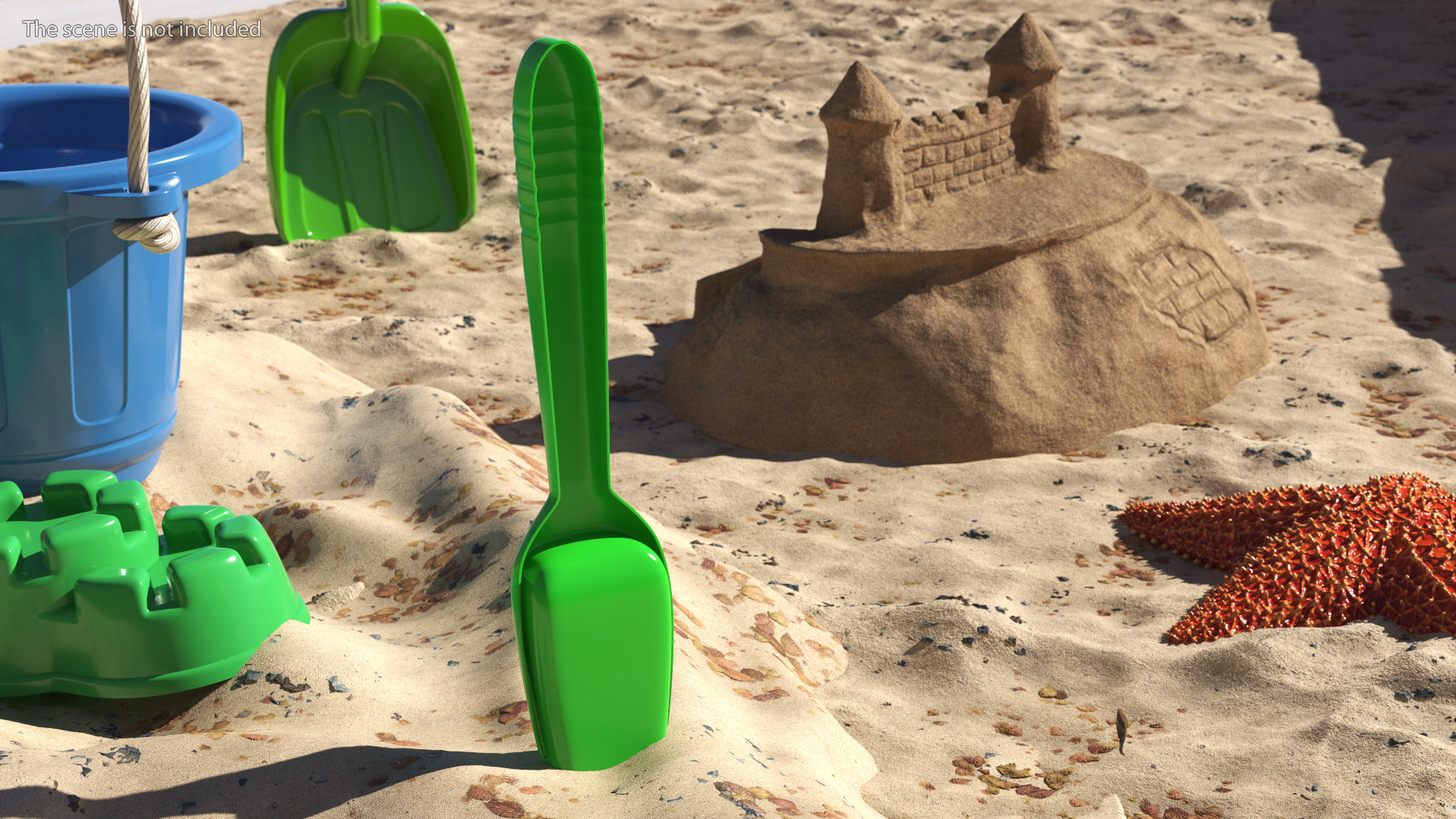 3D Beach Spade