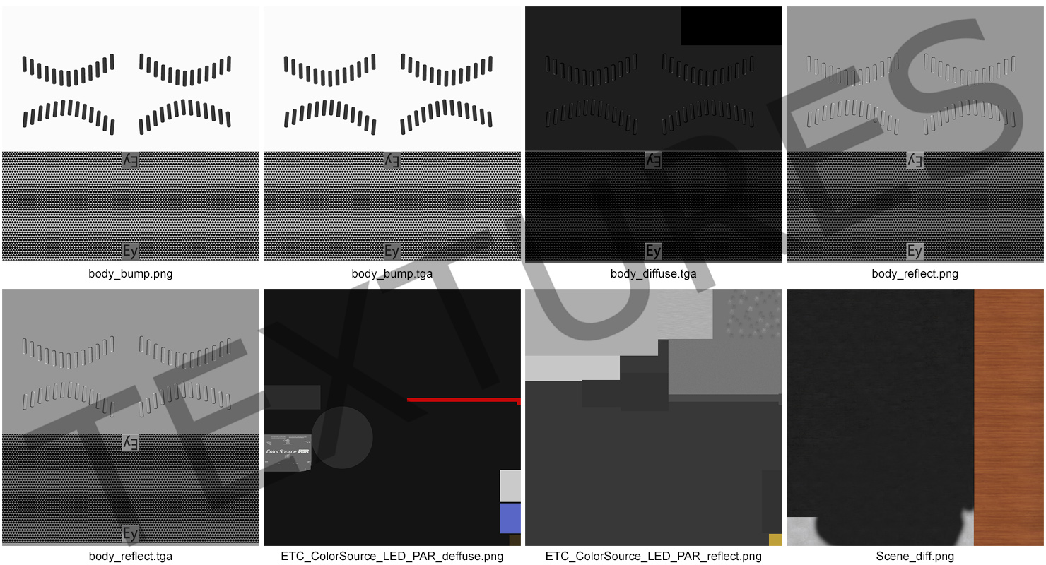 3D Theater Stage Opened Curtain model