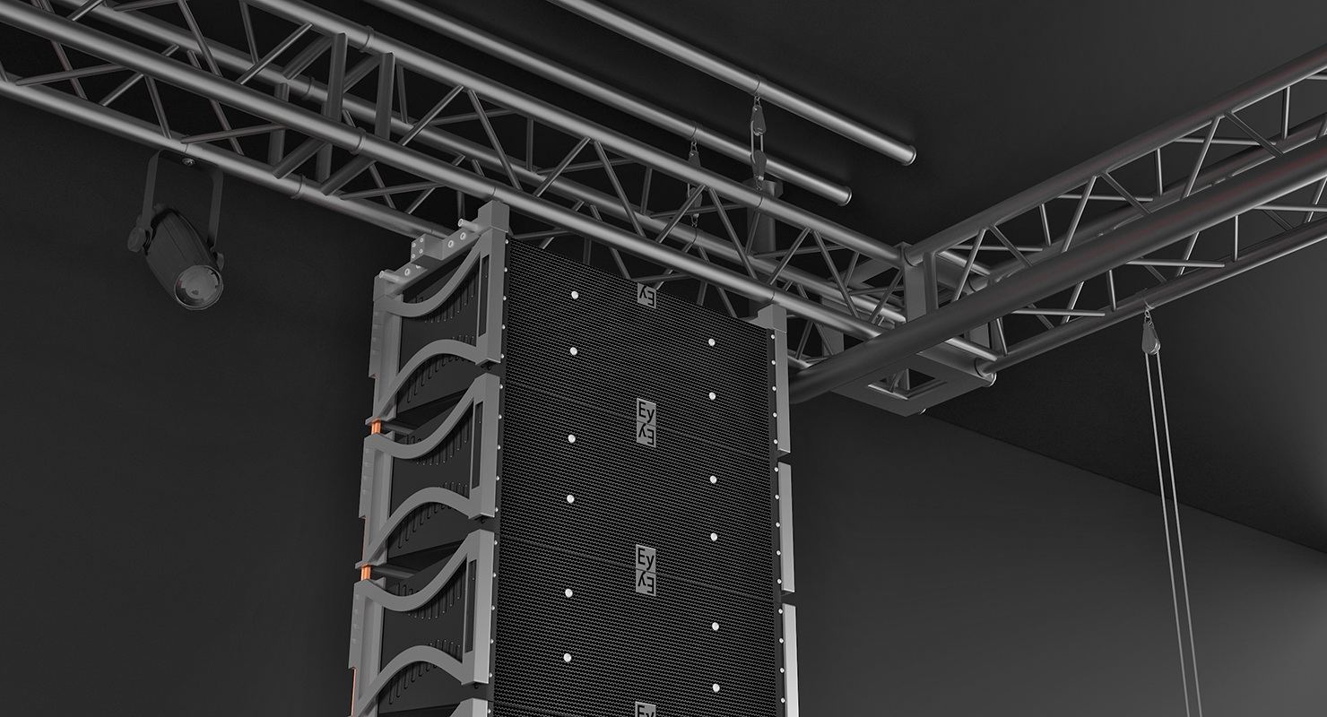 3D Theater Stage Opened Curtain model